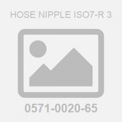 Hose Nipple ISO7-R 3